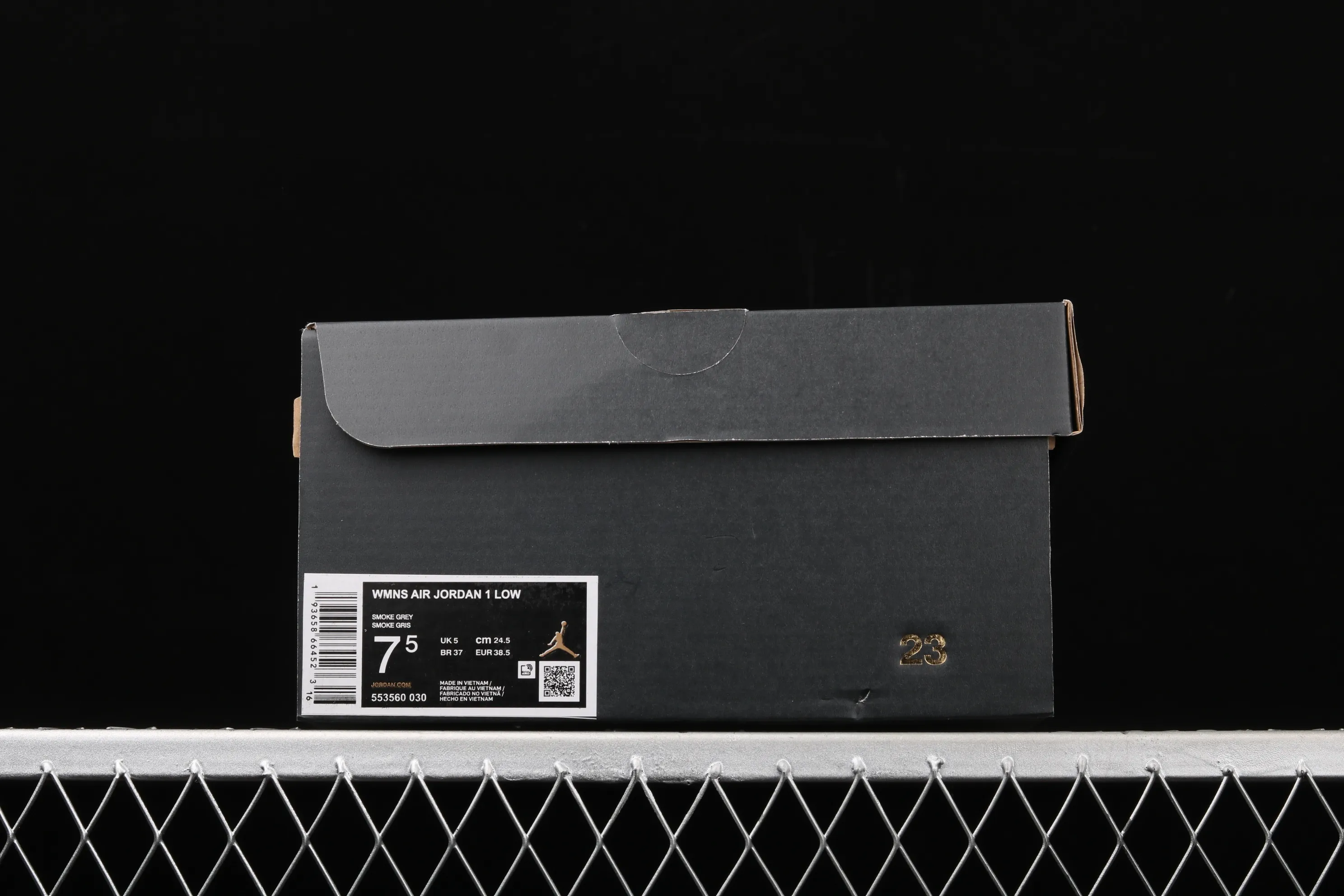 All categories Air Jordan Jordan series basketball shoes Air Jordan 1 Low Air Jordan 1 Low "Light Smoke Grey" AJ1 Joe 1 Little Dior Smoke Gray 553560-030